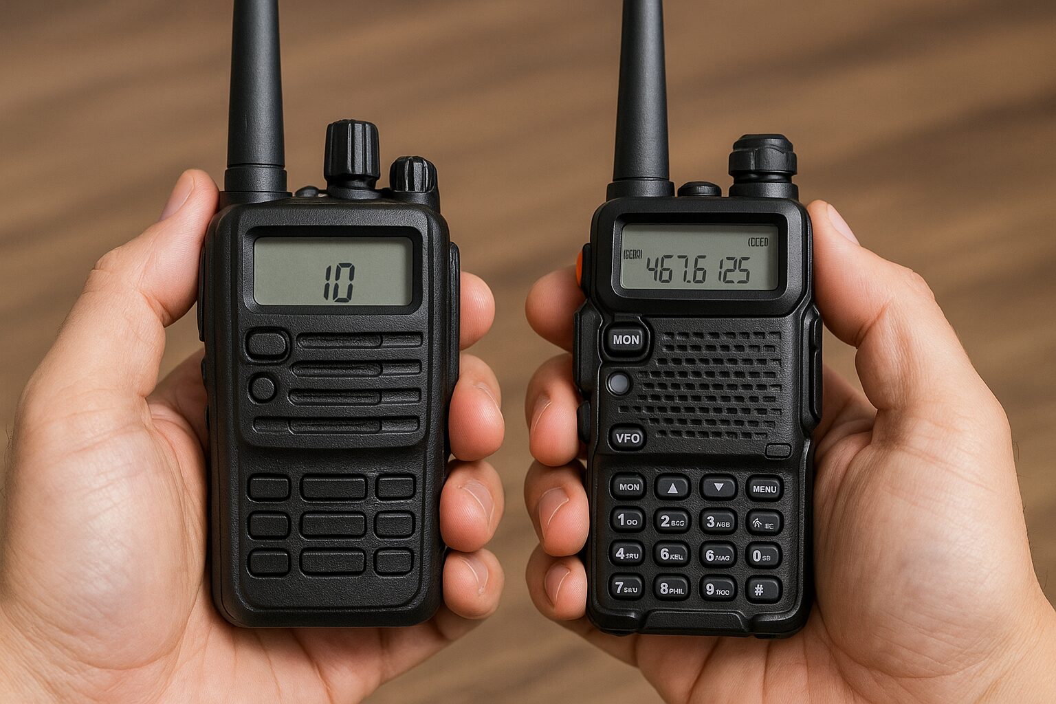 トランシーバー他社同士の互換性と正しい合わせ方を解説