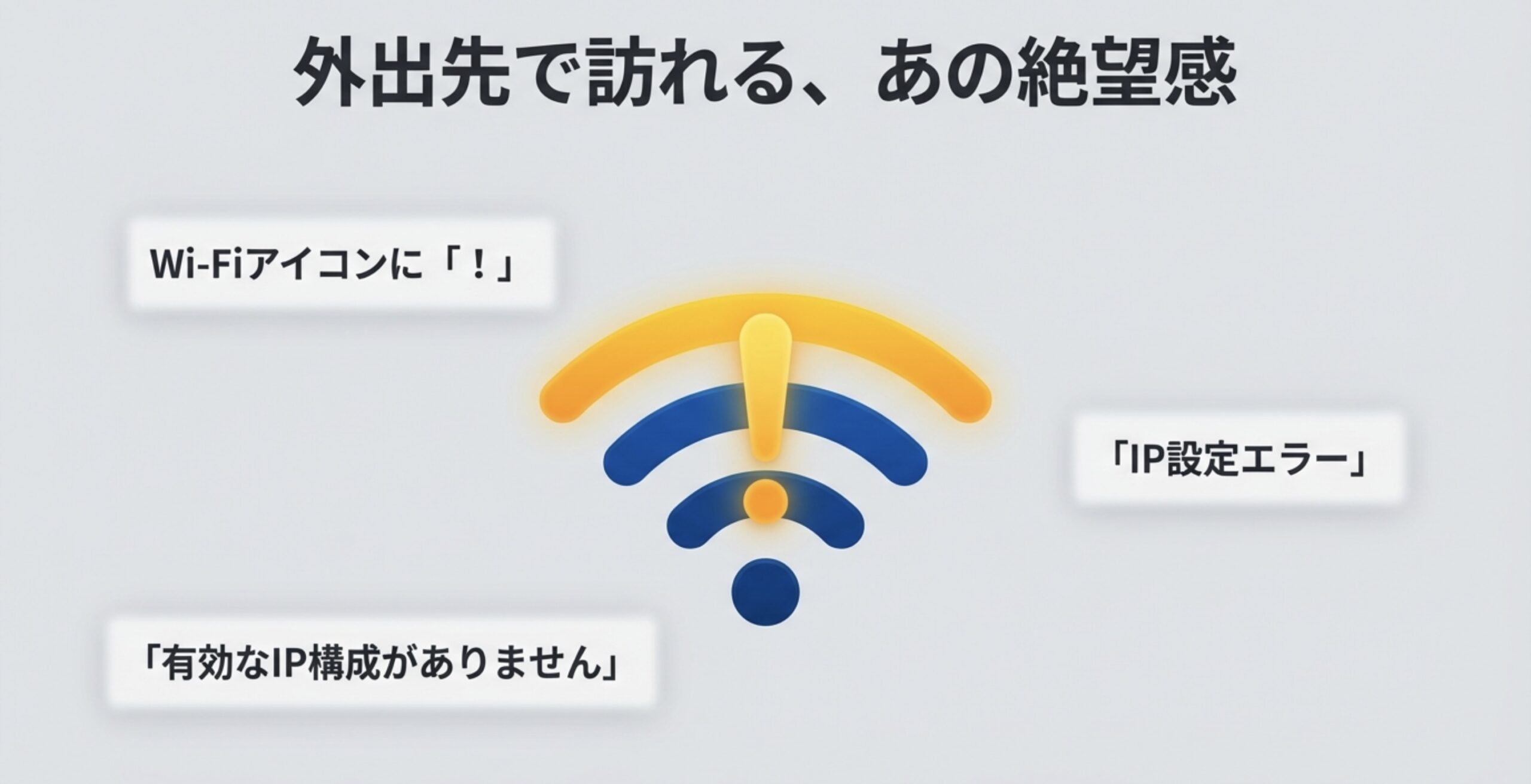 テザリングのIP設定エラー解決法！繋がらない原因と対処手順