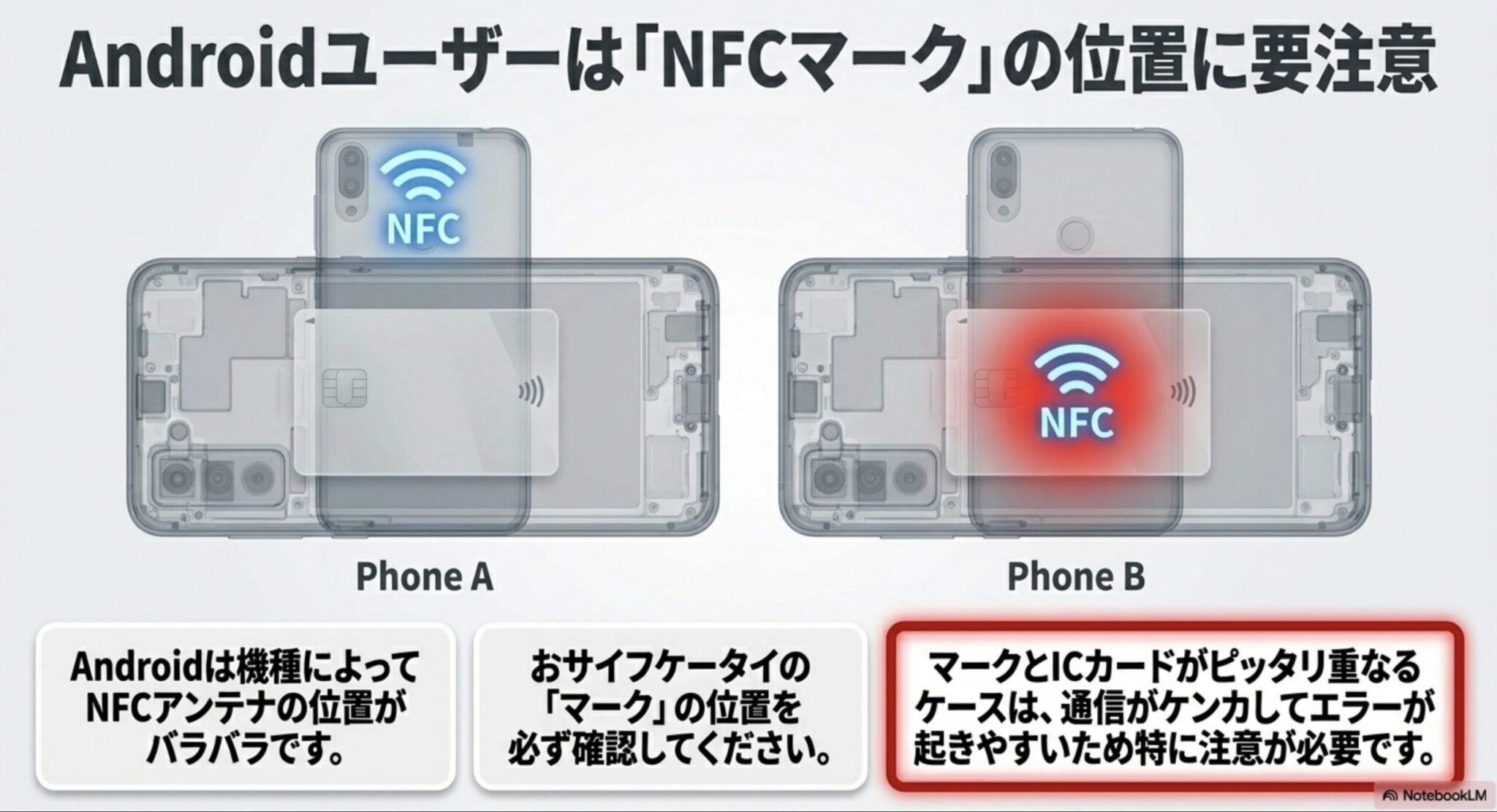 スマホケース背面のICカードは反応する? - Wireless Tech Note