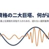 総合無線通信士と陸上無線技術士という無線資格の二大資格の違いを紹介するスライド